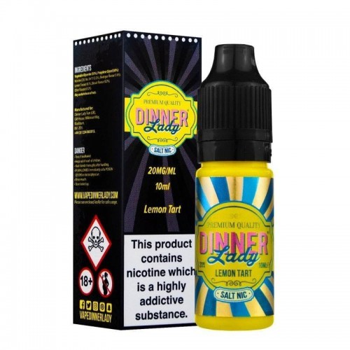 Dinner Lady Lemon Tart Nic Salt 20mg 10ml